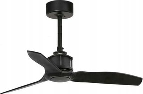 Faro Just Fan Xs mennyezeti ventilátor fekete, DC motorral, 81 cm átmérővel