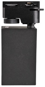 Spotlámpa sínrendszerhez SQUARE 1xGU10/10W/230V fekete