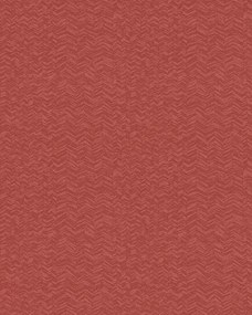 Piros Tapéta Geometrikus Minta Halszálka Tapéta