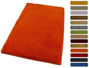 Fürdőszoba-szőnyeg UNI COLOR Narancssárga - Narancssárga / 50 x 80 cm