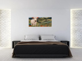 Kép - Kötött motívum utánzata (120x50 cm)