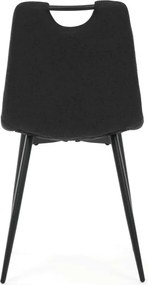 Fekete Szövet Étkezőszék DCL-V2017 BK2