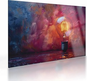 Üveg kép - Ötlet (70x50 cm)