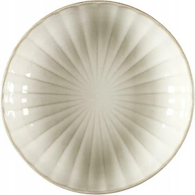 Vlora mélytányér 20cm bézs