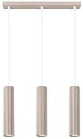 Brilagi - Csillár zsinóron CRESTO 3xGU10/10W/230V taupe