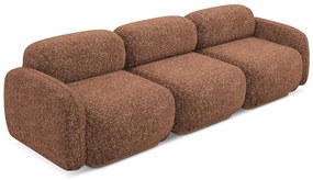 Narancssárga-barna moduláris kanapé 270 cm Ailani – Makamii