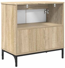 Fürdőszobai mosdószekrény sonoma tölgy 60.5 x 33.5 x 61 cm