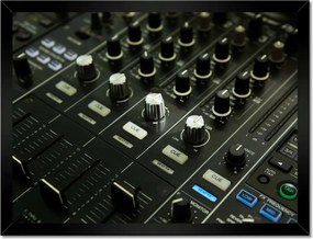 Poszterek keretben 40x30 Fekete keverő vezérlő