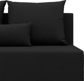 Nobu kanapé, fonott, fekete