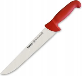 Szeletelő henteskés 255 mm piros, Pirge Butcher's