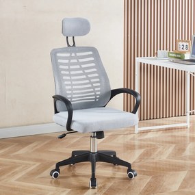 Irodai szék, szürke/fekete, EDRED