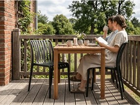 Műanyag szék TREGO, antracit színű