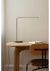 Ezüstszínű fém LED dimmelhető asztali lámpa (magasság 46 cm) Omni Table – UMAGE