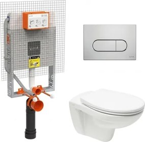 Fali WC szett VitrA Normus befalazáshoz SIKOVZNOR54680