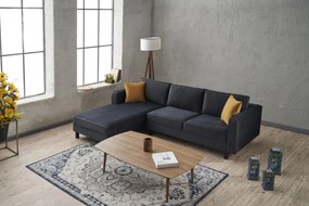 Sarokkanapé Kale Velvet Balos - Antracit