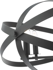 Dar Lighting vintage függeszték nitya matt fekete darnit0522