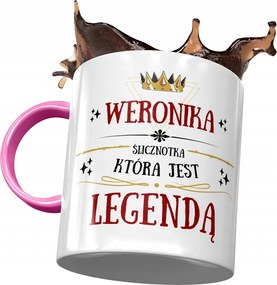 Rózsaszín Bögre Veronika Nővérek Feleségek Ajándék Nyomtatott Fotóval