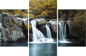 Kép - vízesés, Lushan, Kína (90x60 cm)