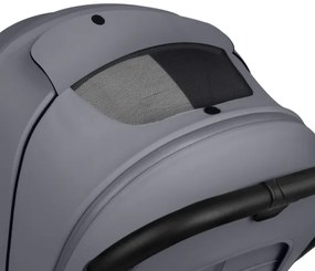 Lionelo - Kombinált 2 az 1-ben babakocsi MIKA PLUS Kőszürke