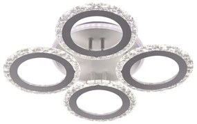 LED Dimmelhető felületre szerelhető csillár LED/55W/230V 3000-6500K + távirányító