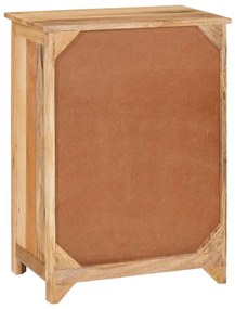 Széf fiókkal Barna 55 x 35 x 75 cm tömör mangófa