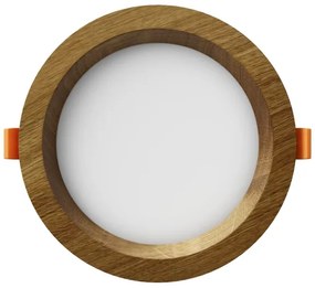 APLED - LED Lámpa RONDO WOODLINE LED/6W/230V 4000K átm. 15 cm tölgy tömör fa