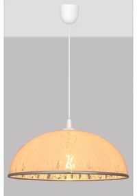 Csillár zsinóron CIRCLE 1xE27/15W/230V fehér