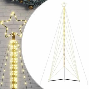 meleg fehér LED karácsonyfa 861 LED 478 cm