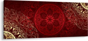Kép - Arany mandalák (120x50 cm)