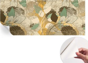 Dekoratív öntapadós fotótapéta irodába Növényi szépség 250x104 cm