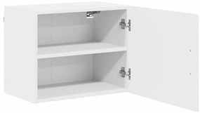 Fali konyhaszekrény Magas Fényű Fehér 50 x 31 x 40 cm Faanyag