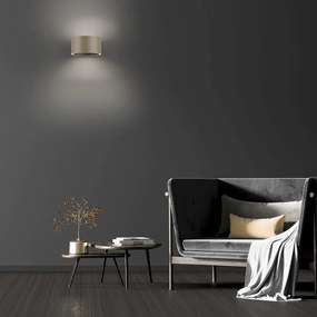 Paul Neuhaus modern fali lámpa pure clipse barna pln8561-97
