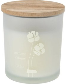 Flora home Cotton üvegben, 8,8 x 10 cm