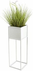 Virágállvány 70x24 cm, fehér