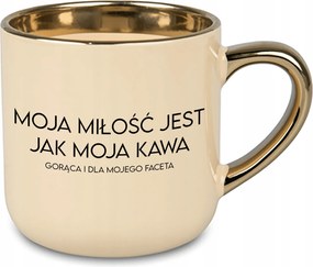 Bögre Nagy Krém Szerelmem Forró, Mint A Kávé Ajándék Esküvői évfordulóra