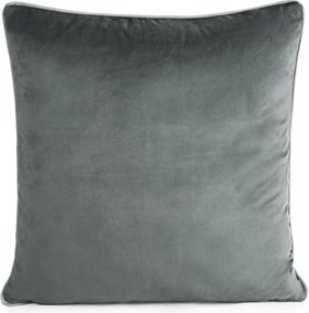 Gaja Jancsi párnahuzat 2 60x60 cm grafit bársony díszpárna Glamou