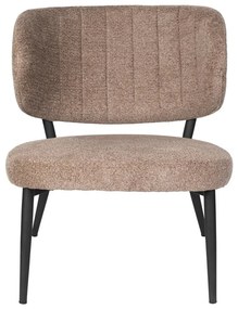 Világosbarna fotel Sanne – White Label