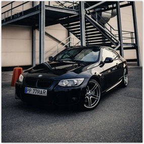 Poszterek 100x100 Fekete Bmw Auto