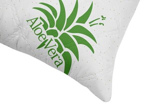 Aloe Vera Essence Szett, mikroszálas párna 50x70 cm és steppelt paplan 350g/nm, 140x200 cm