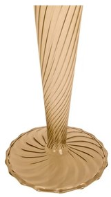 Swirl világosbarna üveg gyertyatartó, magasság 26,5 cm - PT LIVING