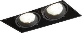 RENDL ELECTRA II GU10 frameless fekete 230V LED GU10 8W