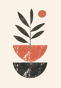 Poszter 68x98cm Növényművészet