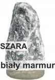 Sólámpa 4-5 kg szürke só alap fehér márvány