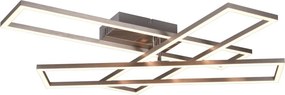 TRIO R64423107 CORSO Modern LED Mennyezeti Lámpa Ezüst LED IP20