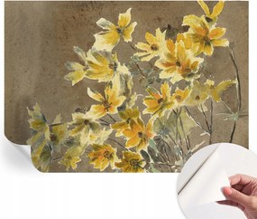 Öntapadós fali fotótapéta Hálószobába Napsütötte csokor 208x146 cm