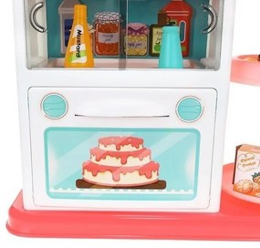 ProCart® Multifunkcionális konyha gyerekeknek, főzőhanghatások, lámpák, mosogató, 72x51,5x23,5 cm