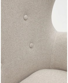 Bézs füles fotel Patio – Kave Home