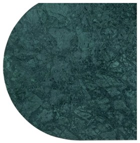 Sötétzöld márvány dohányzóasztal 34x58 cm Nusa – Hübsch