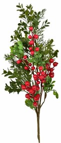 Karácsonyi díszített ág Navara, 70 cm
