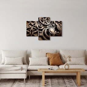 Kép - Óra alkatrészek (90x60 cm)